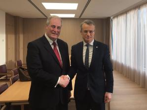 Bruksela: Wiceminister Marek Magierowski na posiedzeniu Rady do Spraw Zagranicznych o Afryce Północnej, Karaibach i krajach Pacyfiku. Z brytyjskim ministrem ds. współpracy rozwojowej m.in. o Libanie
