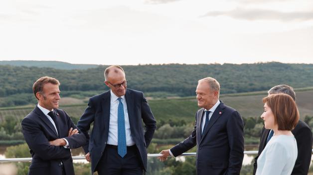 [VIDEO] Europejscy liderzy poparli dążenia Mołdawii do członkostwa w UE